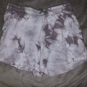 tie die comfy shorts
